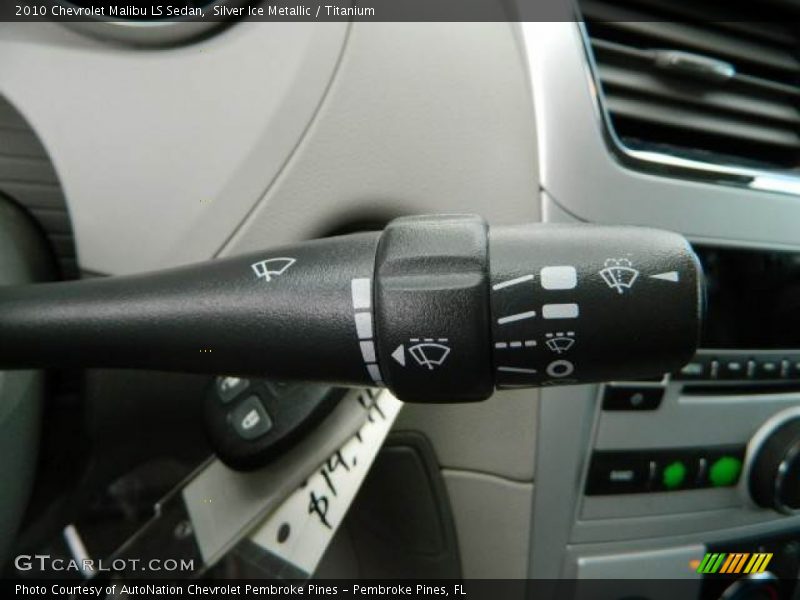 Controls of 2010 Malibu LS Sedan