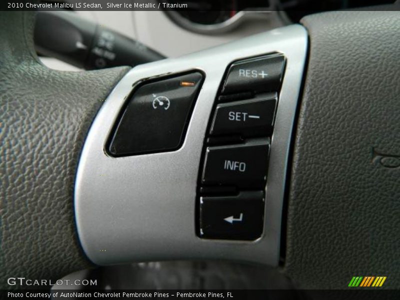 Controls of 2010 Malibu LS Sedan