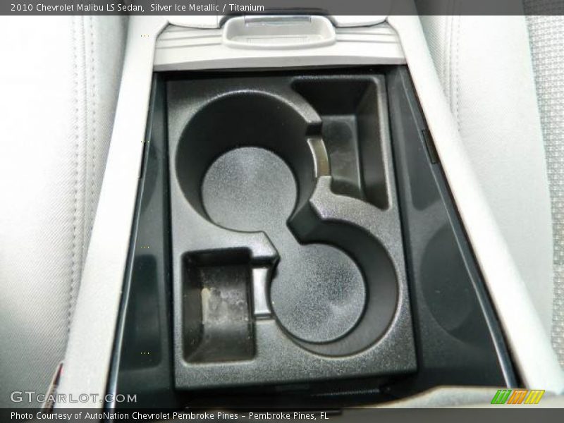 Silver Ice Metallic / Titanium 2010 Chevrolet Malibu LS Sedan