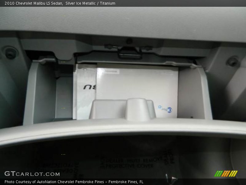 Silver Ice Metallic / Titanium 2010 Chevrolet Malibu LS Sedan