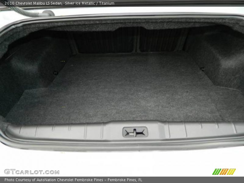 Silver Ice Metallic / Titanium 2010 Chevrolet Malibu LS Sedan