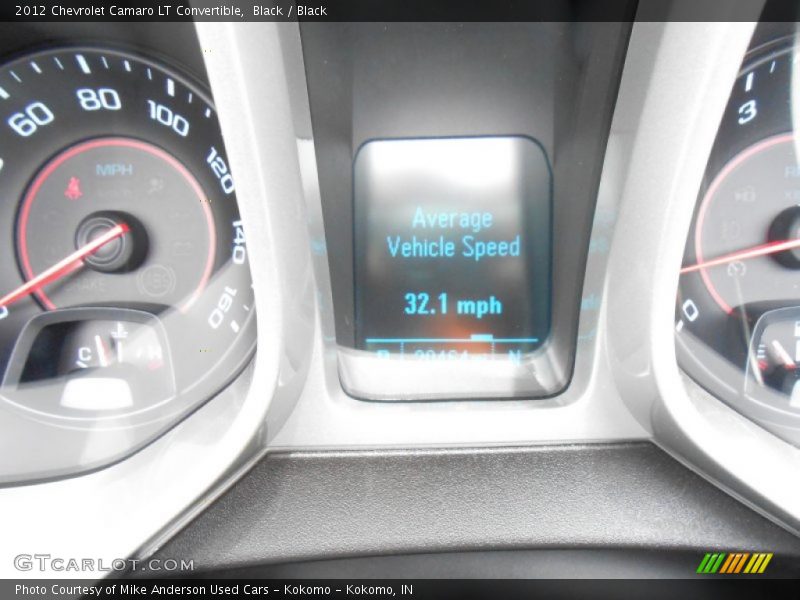 Black / Black 2012 Chevrolet Camaro LT Convertible