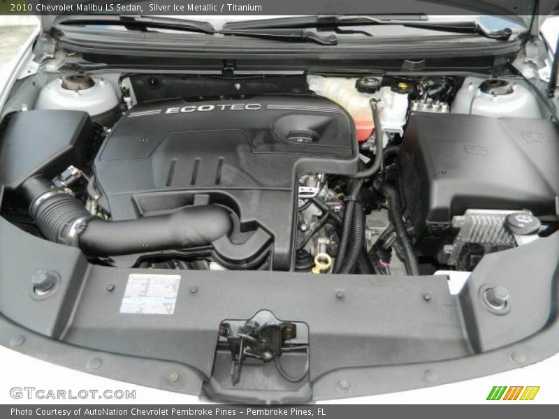  2010 Malibu LS Sedan Engine - 2.4 Liter DOHC 16-Valve VVT Ecotec 4 Cylinder