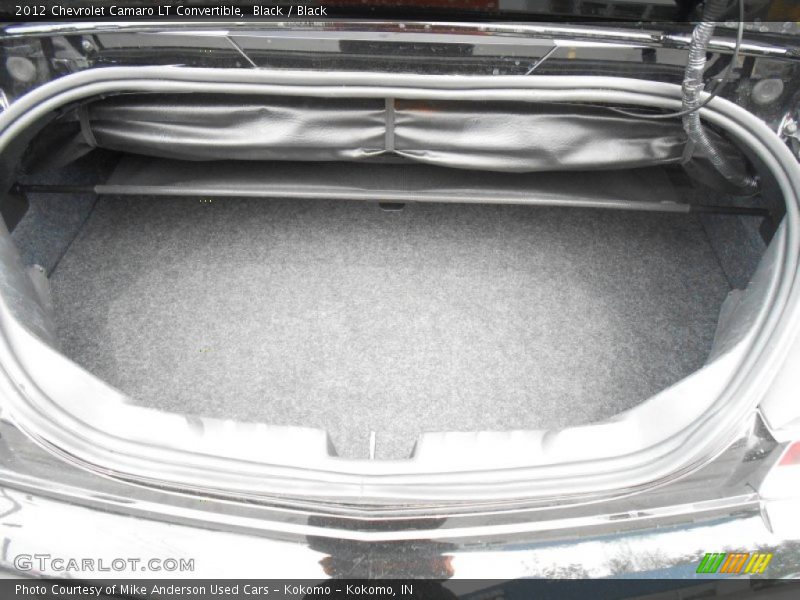 Black / Black 2012 Chevrolet Camaro LT Convertible