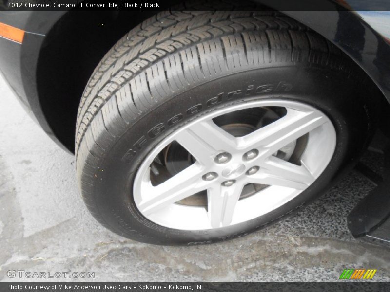Black / Black 2012 Chevrolet Camaro LT Convertible