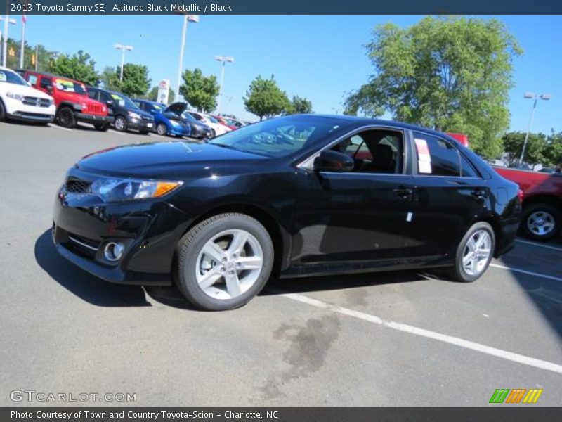 Attitude Black Metallic / Black 2013 Toyota Camry SE