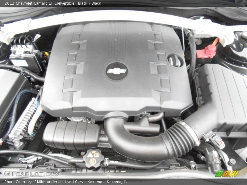Black / Black 2012 Chevrolet Camaro LT Convertible