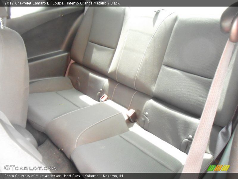 Inferno Orange Metallic / Black 2012 Chevrolet Camaro LT Coupe