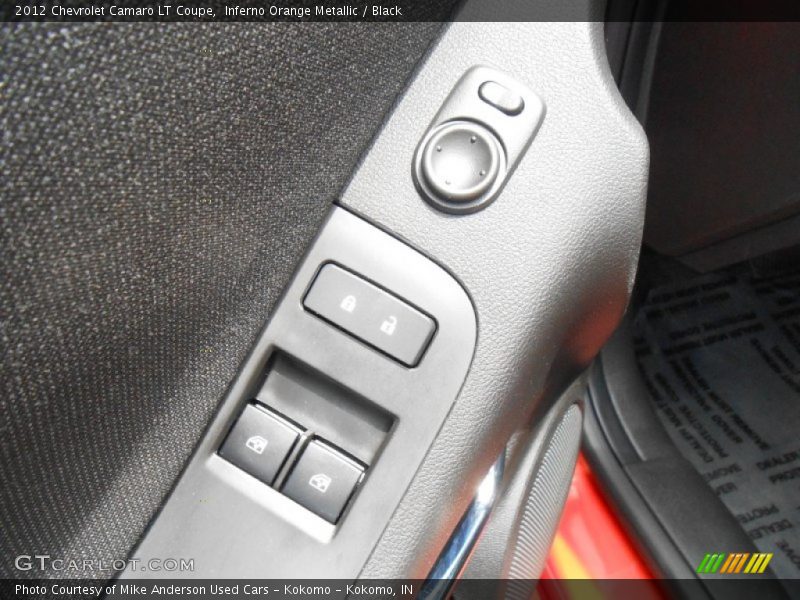 Inferno Orange Metallic / Black 2012 Chevrolet Camaro LT Coupe
