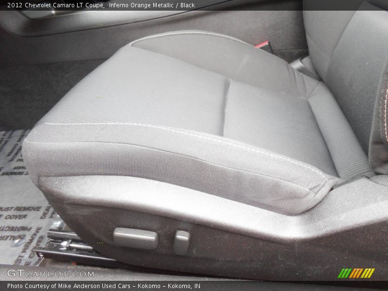 Inferno Orange Metallic / Black 2012 Chevrolet Camaro LT Coupe