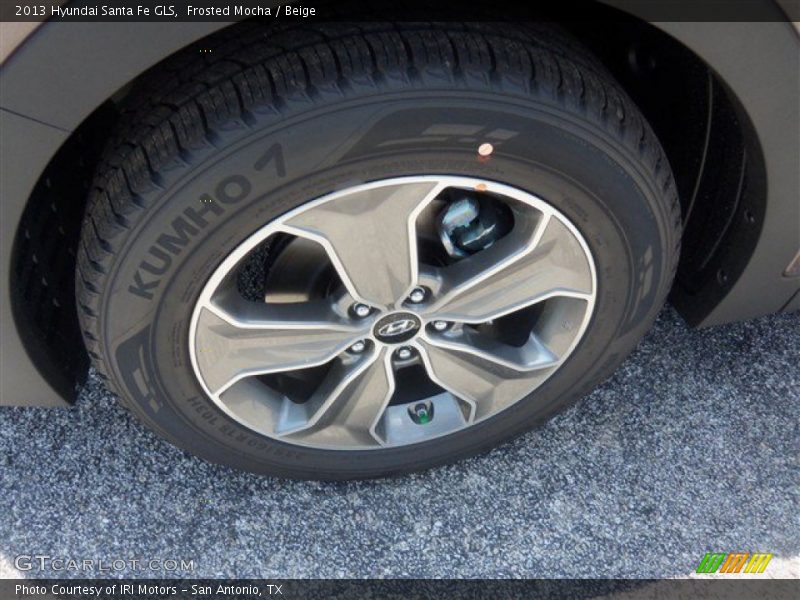 Frosted Mocha / Beige 2013 Hyundai Santa Fe GLS