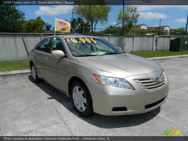 Desert Sand Mica / Bisque 2008 Toyota Camry CE