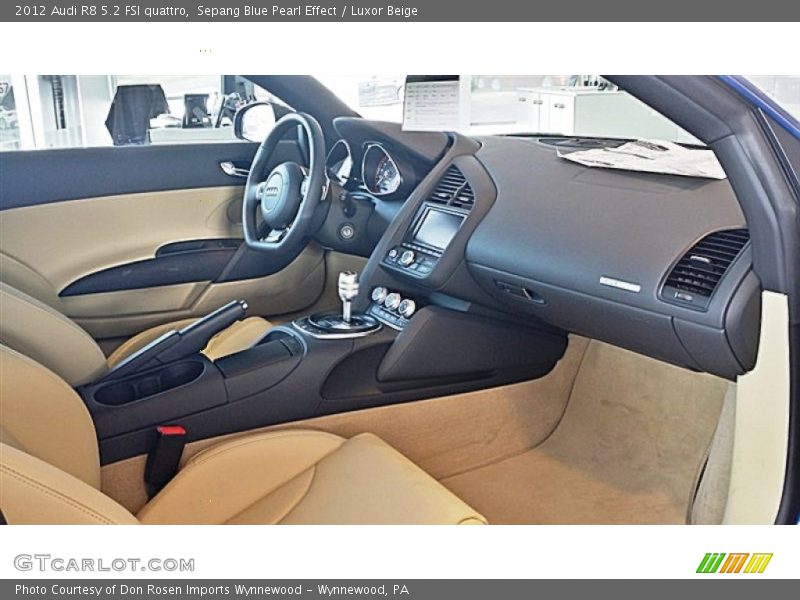  2012 R8 5.2 FSI quattro Luxor Beige Interior