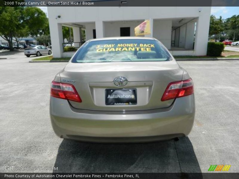 Desert Sand Mica / Bisque 2008 Toyota Camry CE