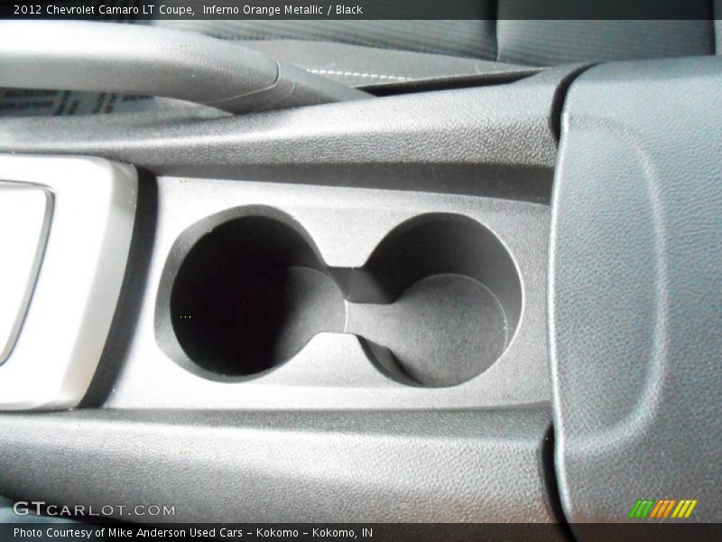 Inferno Orange Metallic / Black 2012 Chevrolet Camaro LT Coupe