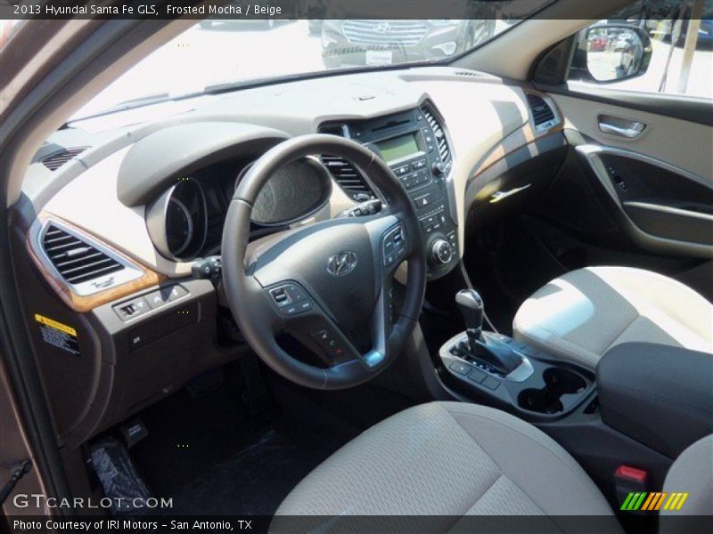 Beige Interior - 2013 Santa Fe GLS 