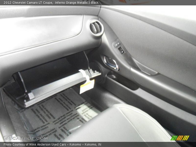 Inferno Orange Metallic / Black 2012 Chevrolet Camaro LT Coupe
