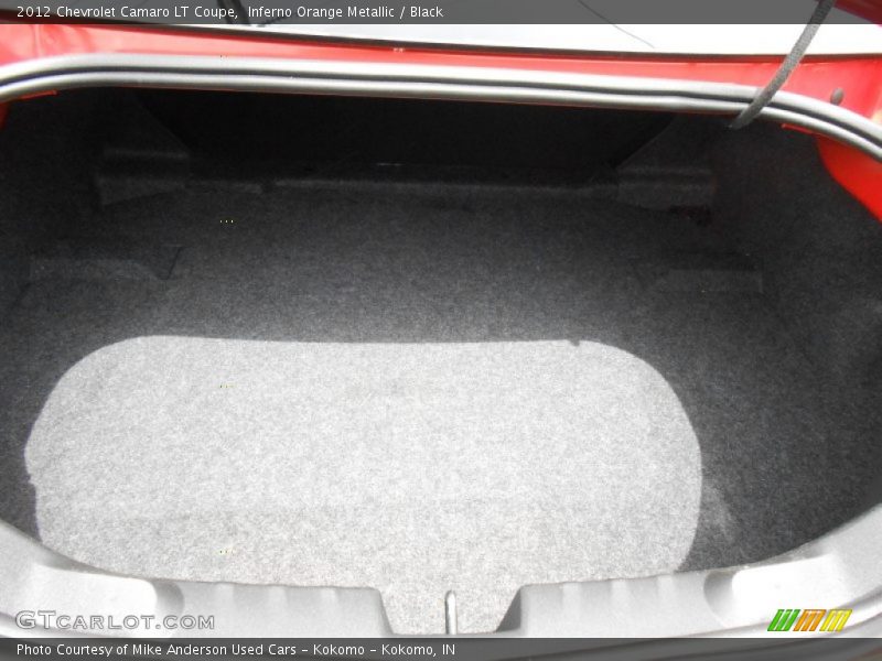 Inferno Orange Metallic / Black 2012 Chevrolet Camaro LT Coupe