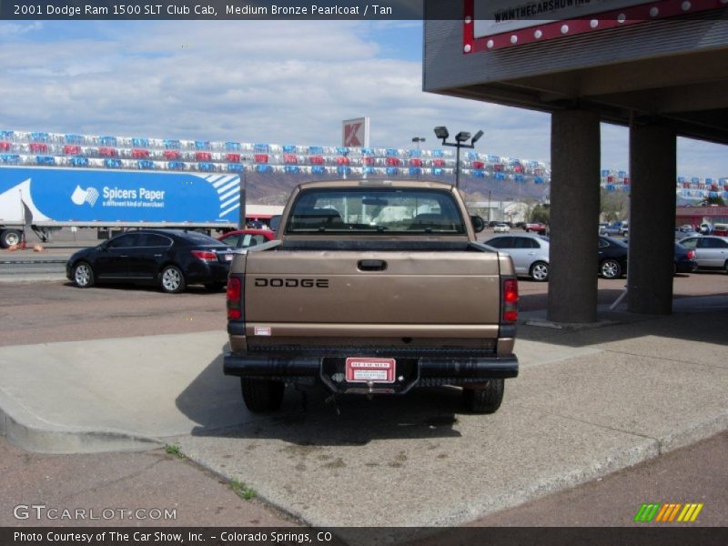 Medium Bronze Pearlcoat / Tan 2001 Dodge Ram 1500 SLT Club Cab