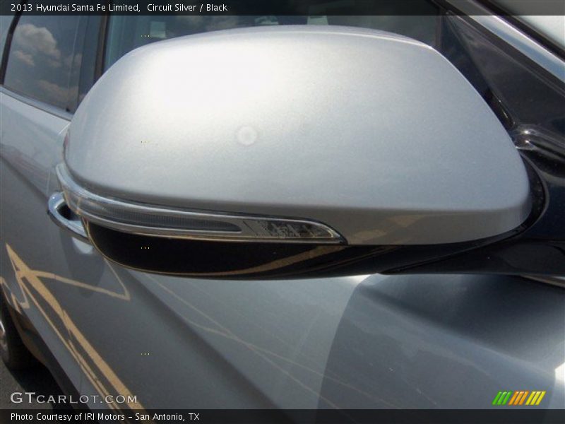 Circuit Silver / Black 2013 Hyundai Santa Fe Limited