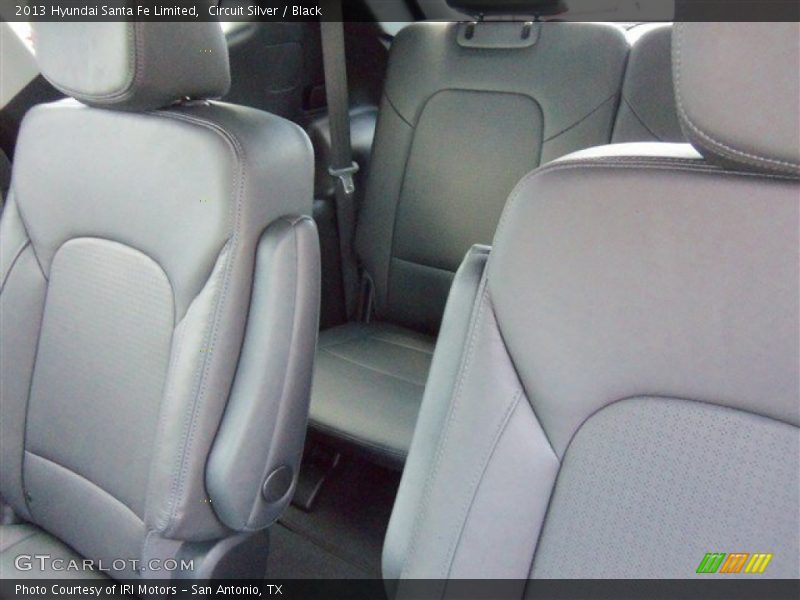 Circuit Silver / Black 2013 Hyundai Santa Fe Limited