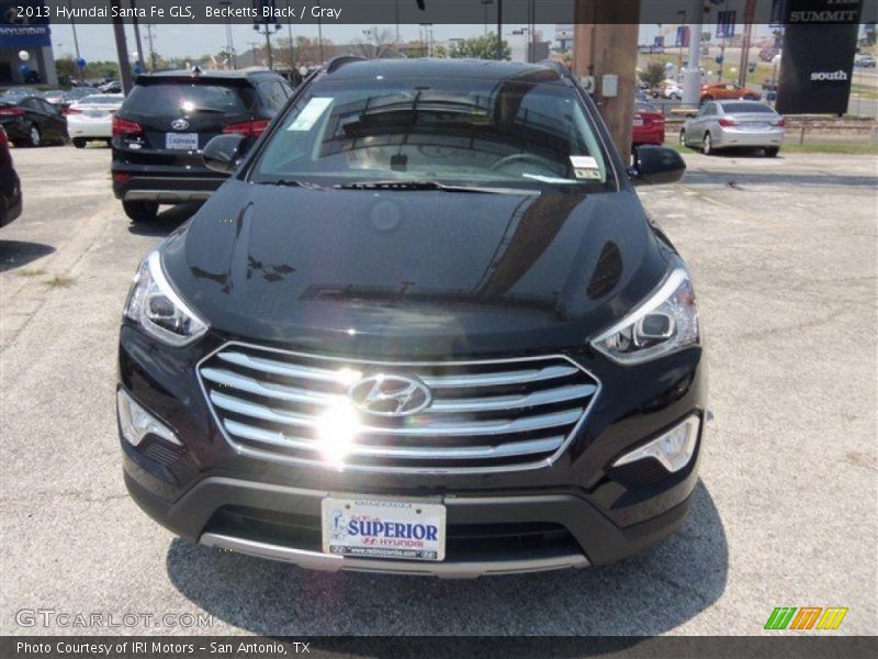 Becketts Black / Gray 2013 Hyundai Santa Fe GLS