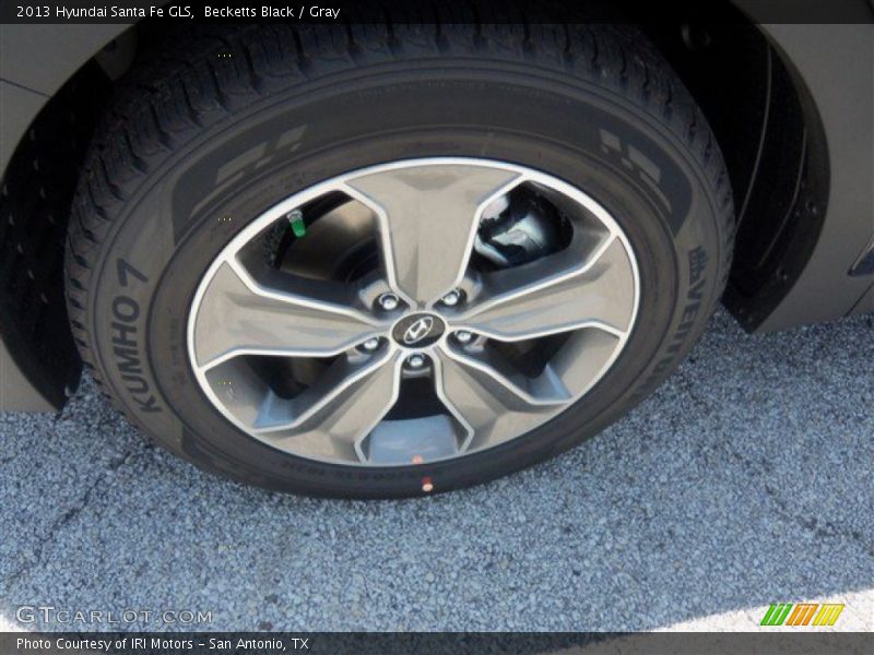 Becketts Black / Gray 2013 Hyundai Santa Fe GLS