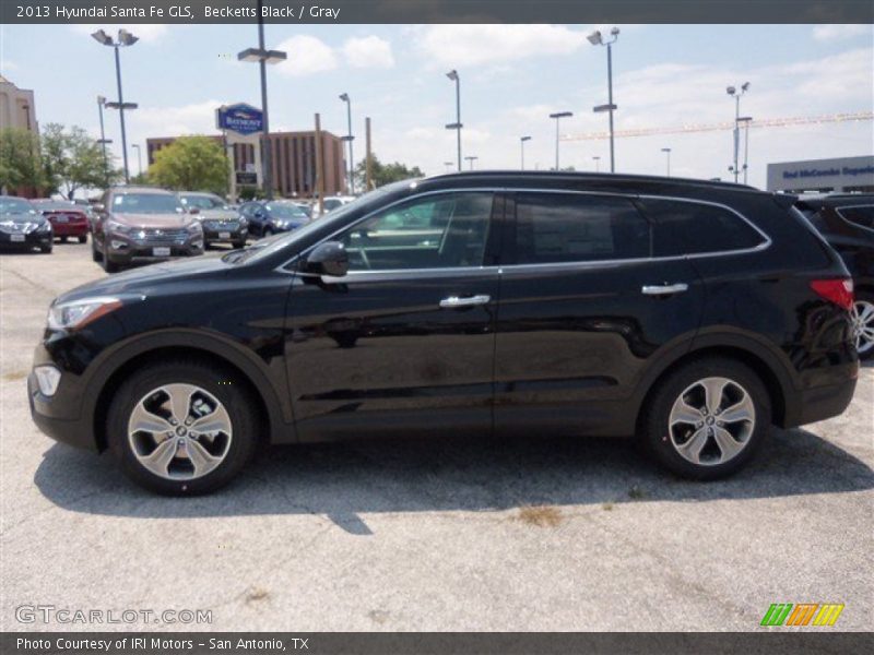 Becketts Black / Gray 2013 Hyundai Santa Fe GLS