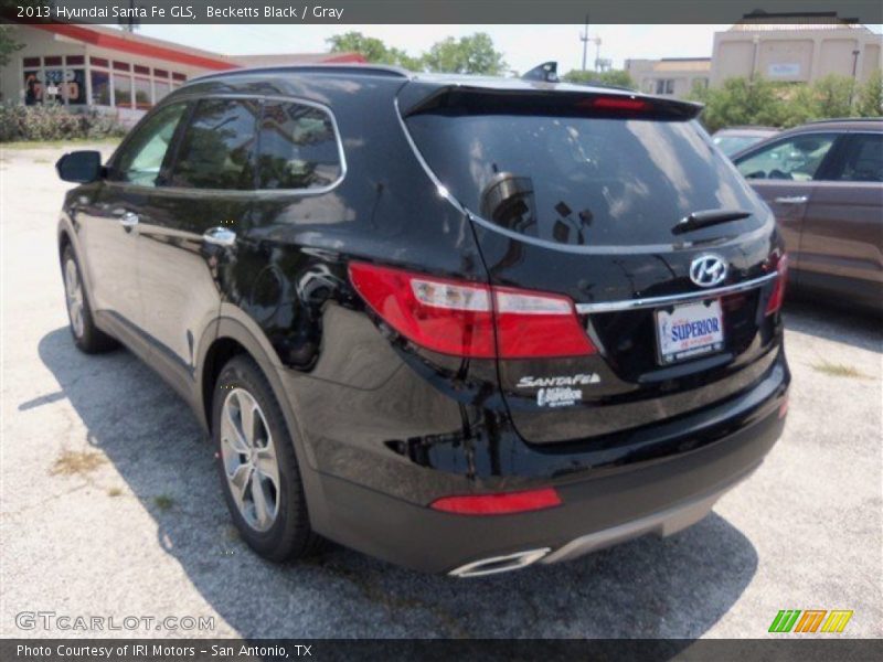 Becketts Black / Gray 2013 Hyundai Santa Fe GLS