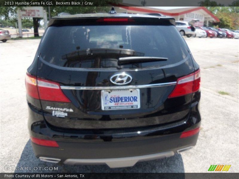 Becketts Black / Gray 2013 Hyundai Santa Fe GLS