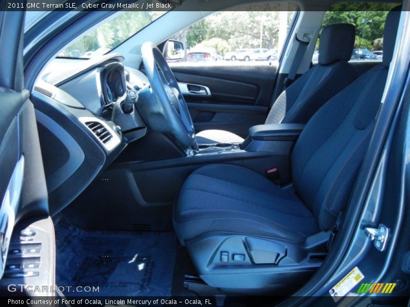 Cyber Gray Metallic / Jet Black 2011 GMC Terrain SLE