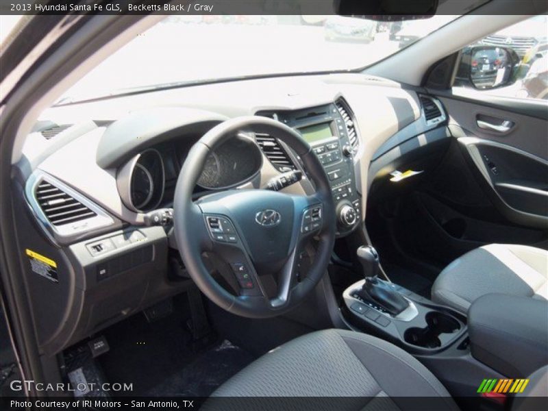 Becketts Black / Gray 2013 Hyundai Santa Fe GLS
