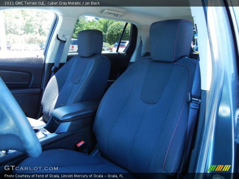 Cyber Gray Metallic / Jet Black 2011 GMC Terrain SLE