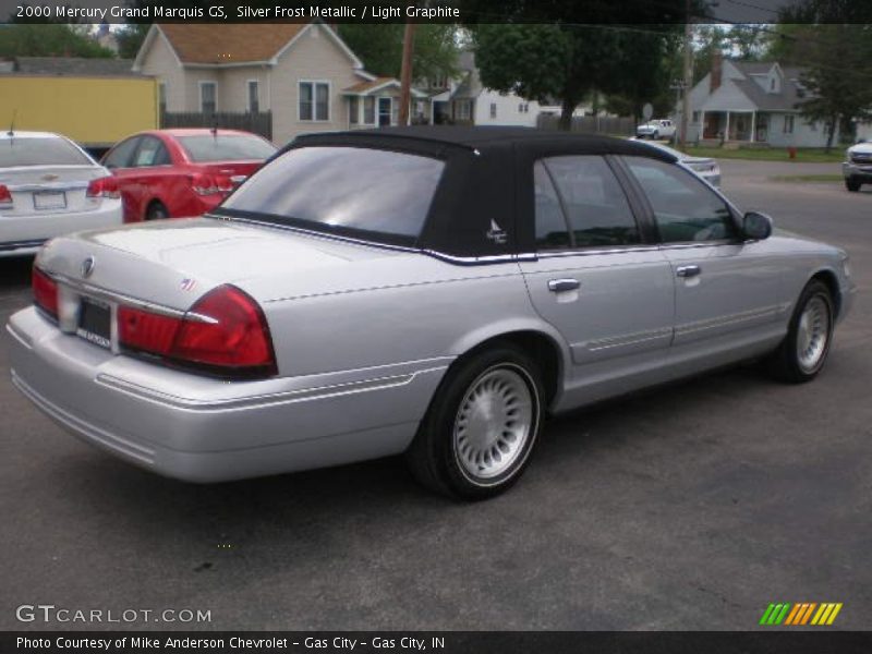 Silver Frost Metallic / Light Graphite 2000 Mercury Grand Marquis GS