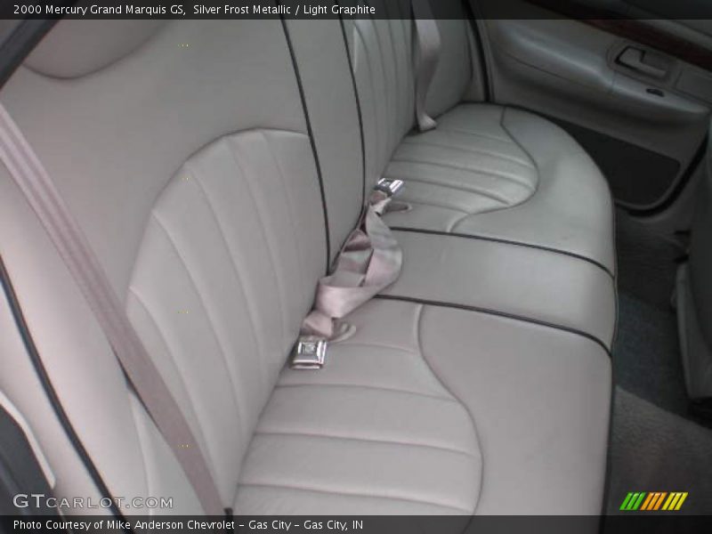 Silver Frost Metallic / Light Graphite 2000 Mercury Grand Marquis GS