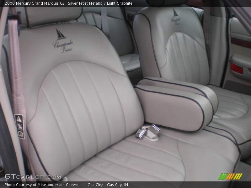 Silver Frost Metallic / Light Graphite 2000 Mercury Grand Marquis GS