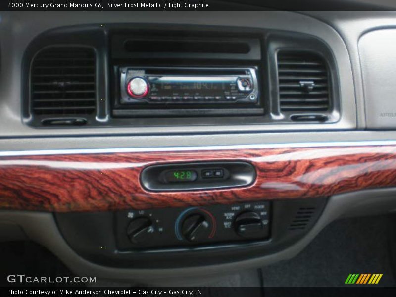 Silver Frost Metallic / Light Graphite 2000 Mercury Grand Marquis GS