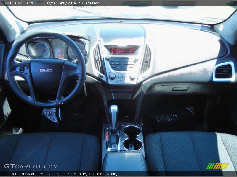 Cyber Gray Metallic / Jet Black 2011 GMC Terrain SLE