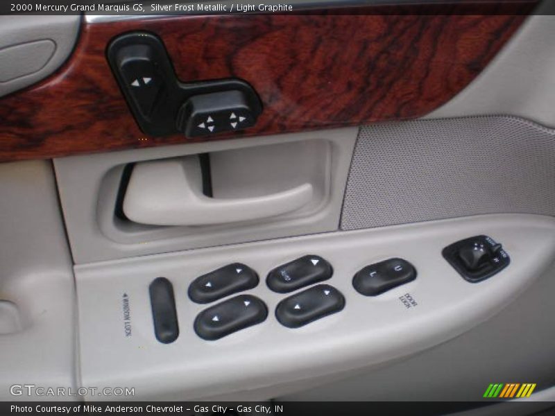 Silver Frost Metallic / Light Graphite 2000 Mercury Grand Marquis GS