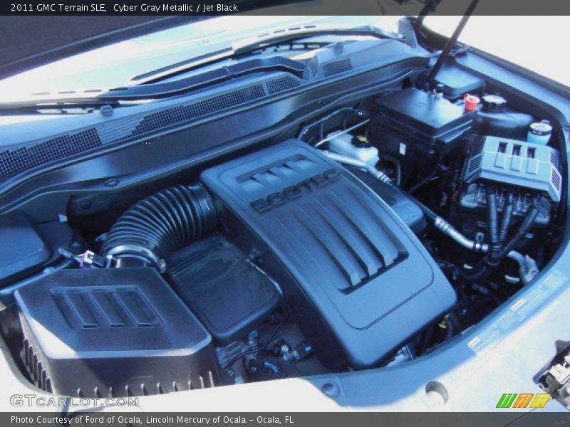 Cyber Gray Metallic / Jet Black 2011 GMC Terrain SLE
