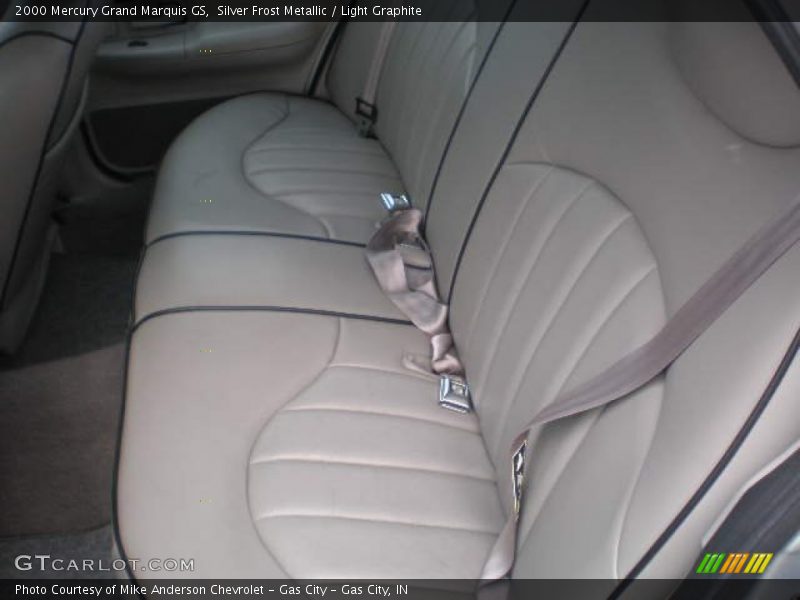 Silver Frost Metallic / Light Graphite 2000 Mercury Grand Marquis GS