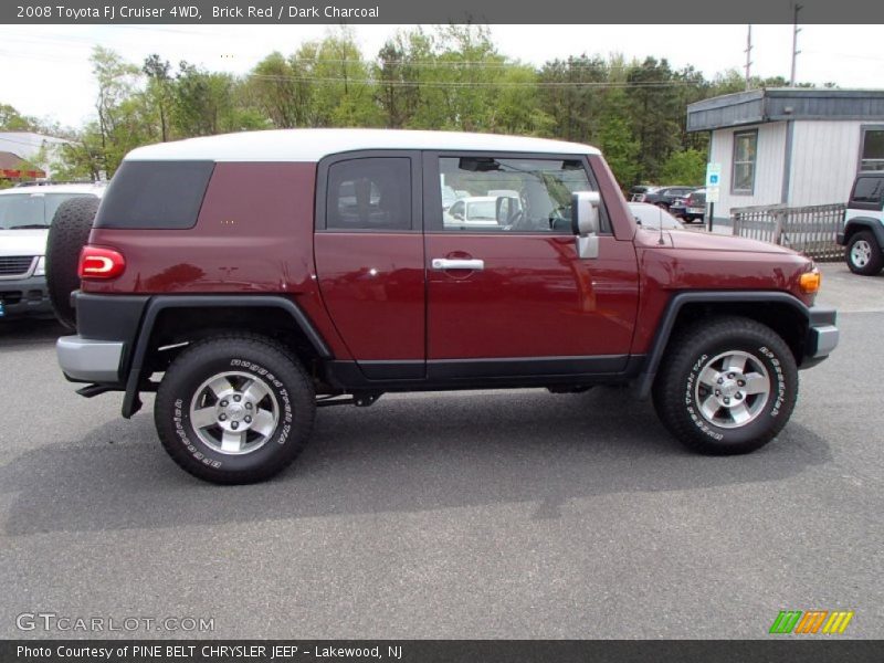 Brick Red / Dark Charcoal 2008 Toyota FJ Cruiser 4WD