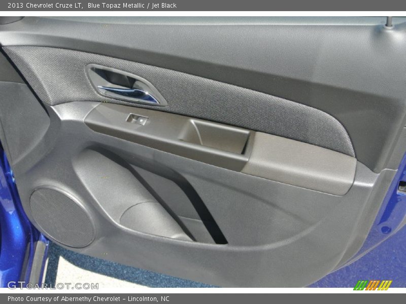 Blue Topaz Metallic / Jet Black 2013 Chevrolet Cruze LT
