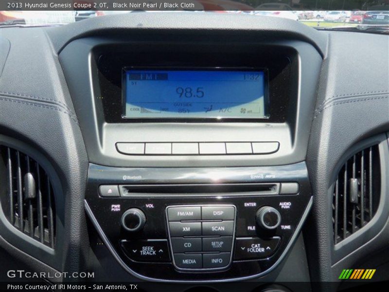 Black Noir Pearl / Black Cloth 2013 Hyundai Genesis Coupe 2.0T