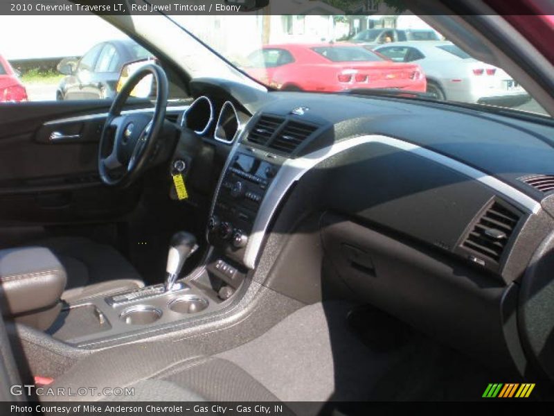 Red Jewel Tintcoat / Ebony 2010 Chevrolet Traverse LT