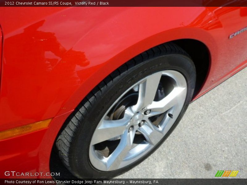 Victory Red / Black 2012 Chevrolet Camaro SS/RS Coupe