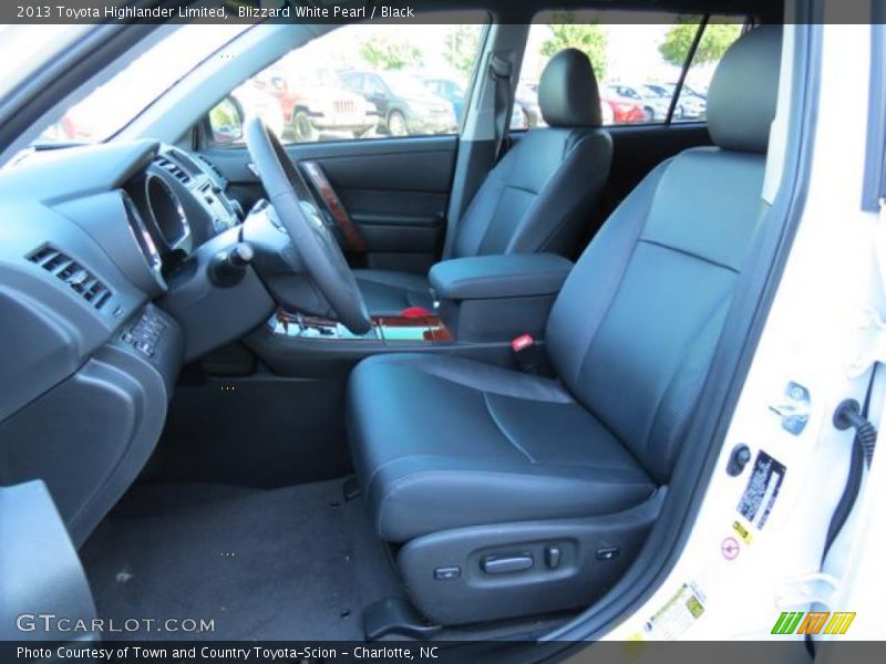  2013 Highlander Limited Black Interior