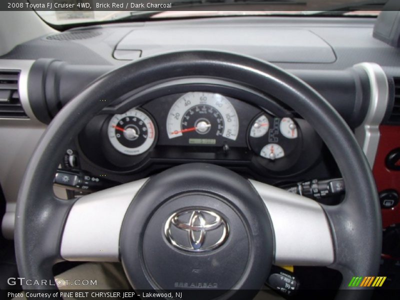 Brick Red / Dark Charcoal 2008 Toyota FJ Cruiser 4WD
