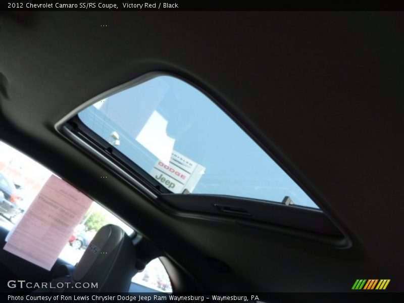 Victory Red / Black 2012 Chevrolet Camaro SS/RS Coupe