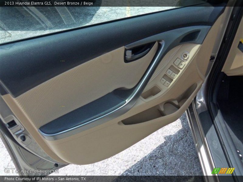 Desert Bronze / Beige 2013 Hyundai Elantra GLS